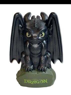 How to Train Your Dragon Black Toothless Cinemark Exclusive Popcorn Bucket NEW